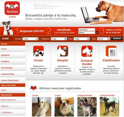 8patas captura web