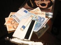 Los billetes españoles contienen las cantidades más altas de cocaína de Europa