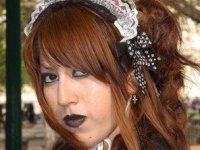 Lolitas góticas, una onda importada de Japón, compiten con los floggers y emos en Buenos Aires