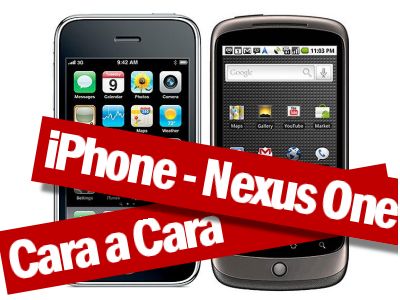 Nexus One vs iPhone 3G S