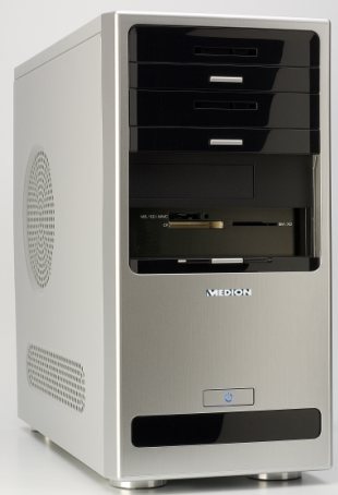 PC MEDION 6369 con Windows Vista, sintornizador TV y mando a distancia por menos de 600 dólares