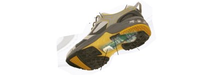 Zapatillas deportivas incorporan GPS con localizador de personas