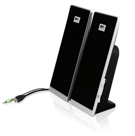 Altavoces para portátil con conexión al puerto USB