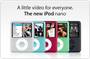 Nuevos iPods Nano reproducen video