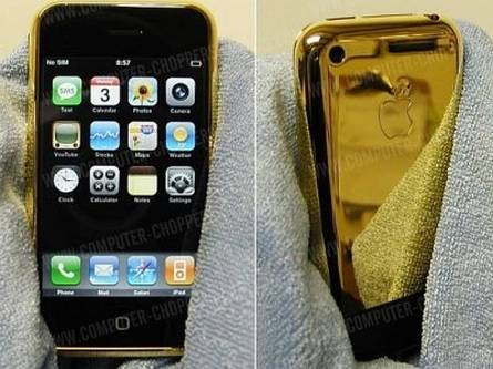 iPod Nano de Platino e iPhone de oro: Las manzanas prohibitivas
