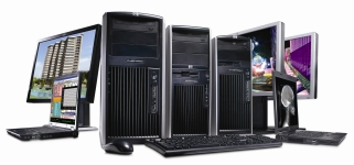 HP presenta nuevas estaciones de trabajo con procesador Quad Core: HP xw4600, HP xw6600 y HP xw8600.