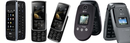 LG mostró en el CES 2008 toda su gama de terminales móviles