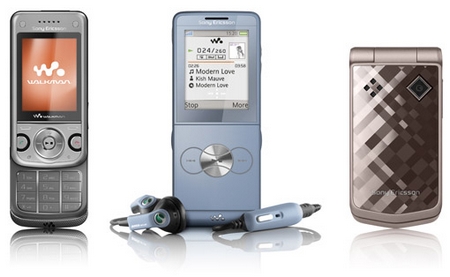 Sony Ericsson en el CES 2008: 3 nuevos Walkman
