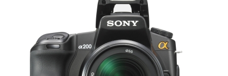 Nueva cámara Reflex de Sony,  DSLR  200