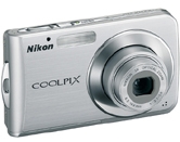 Nikon Coolpix S210,  pantalla LCD de 230.000 puntos y 8 megapixeles