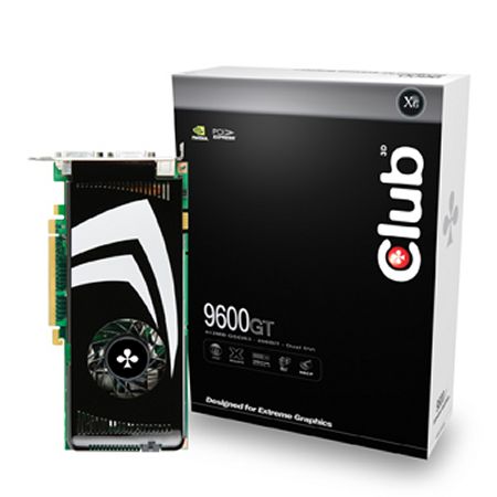 Club3D 9600 GT, nueva tarjeta gráfica de gama intermedia
