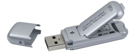 DataTraveler Micro, un lector de tarjetas y dispositivo USB