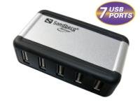 USB Hub AluGear (7 ports) del tamaño de una cerrilla