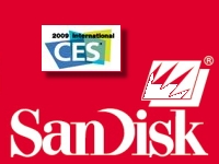 Novedades de Sandisk en el CES 2009