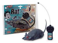 Rata Radio Control, un juguete para atemorizar a tus visitas