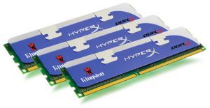 Kingston Technology lanza al mercado el primer Kit de memoria HyperX Tripple-Channel DDR3 de 12 GB a 1600MHz