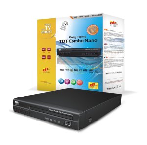 Easy Home TDT Combo Nano, sintonizador TDT y reproductor DVD universal