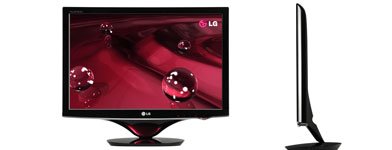 LG monitores LED