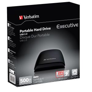 Verbatim 2 5 HDD 500GB Executive package