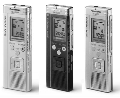 Nuevas grabadoras de Panasonic con micrófono de zoom avanzado