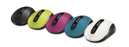 Microsoft Wireless Mobile Mouse 4000 del rosa al azul