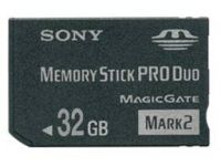 Memory Stick Pro Duo 32