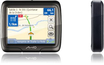 Mio Moov M300, navegador GPS con pantalla de 3,5 pulgadas