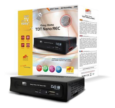 Easy Home TDT Nano REC y graba tus programas favoritos de la tele