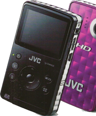 JVC nos presenta una videocámara de bolsillo que graba en HD