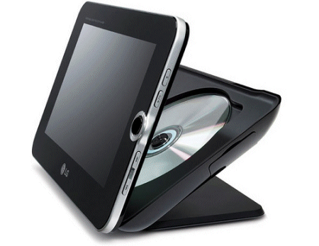 El marco digital con reproductor DVD