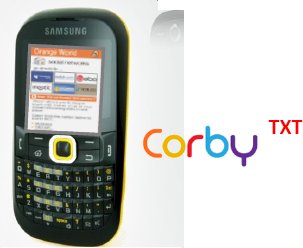 Samsung corby txt