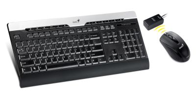 2 teclados ultra-delgados de Genius  con ratón láser para la oficina; el SlimStar 620 y el SlimStar 720