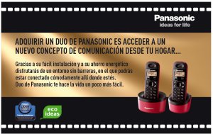 Los teléfonos inalámbricos DECT DUO de Panasonic te invitan al cine