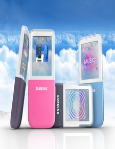 Samsung IceTouch: reproductor MP3 de 16GB y pantalla táctil transparente AMOLED
