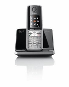 Siemens Gigaset S790, teléfono inalámbrico de elegante diseño y amplias prestaciones.