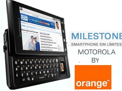 El Motorola Milestone llega a España en exclusiva con Orange
