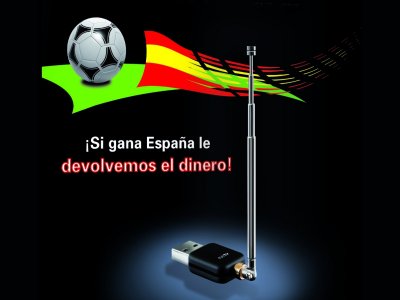 EyeTV DTT Deluxe Edición Fútbol te saldrá gratis si España gana el Mundial de Fútbol