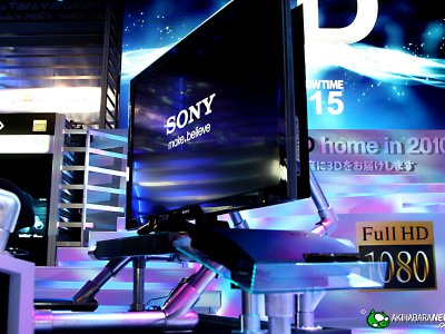 Sony lanzará, en junio, TV 3D en Japón