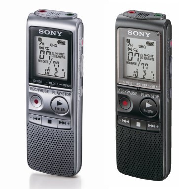 Grabadoras de voz ICD-BX800 e ICD-PX820, de Sony
