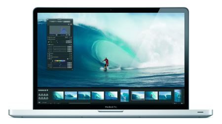 MacBook Pro de 17" a toda potencia con el procesador Intel i7 con una autonomía de hasta 9 horas