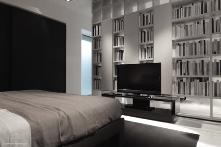 Mueble de TV Sony con "home cinema" invisible para pantallas de 42 a 52 pulgadas
