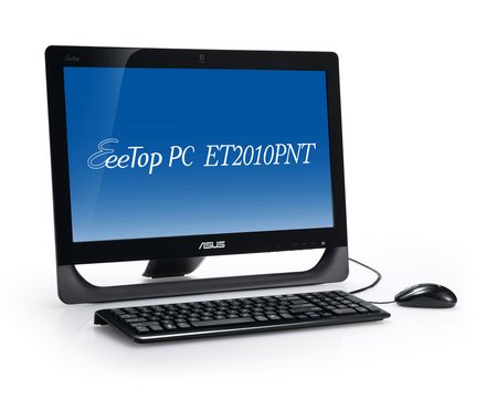 EeeTop PC ET2010, el PC todo en uno con pantalla multitácil