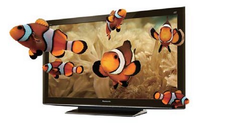 TV 3D de Panasonic: 600Hz + 2 millones de píxeles autoiluminados