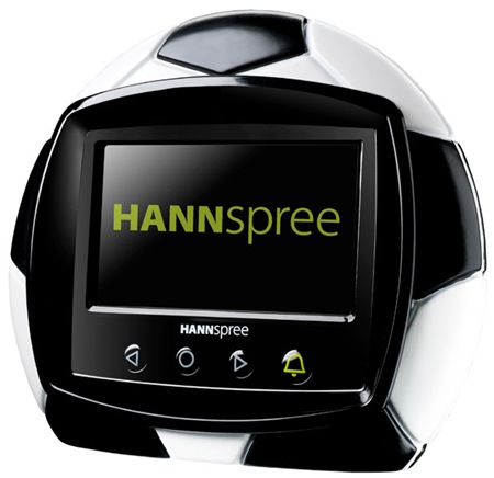 HANNSsoccer, marco digital/radio/reloj/despertador
