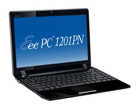 Eee PC Seashell 1201PN, un ultraportátil multimedia total con pantalla de 12,1" y 2GB de memoria