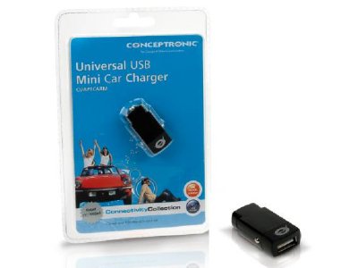 Universal USB mini car charger