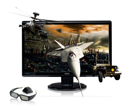Asus lanza monitor 3D Full HD