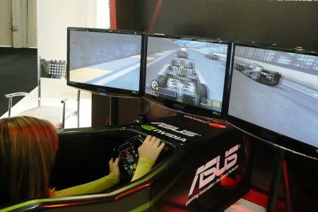 Simulador F1 3D de Asus