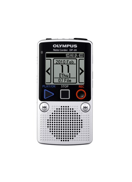 Olympus DP-20: la primera grabadora de voz digital pensada para los que crecieron con los cassettes