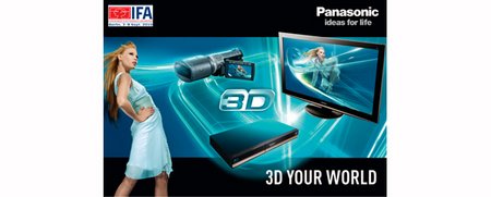 Panasonic mostrará la mejor oferta de productos 3D en la feria IFA 2010